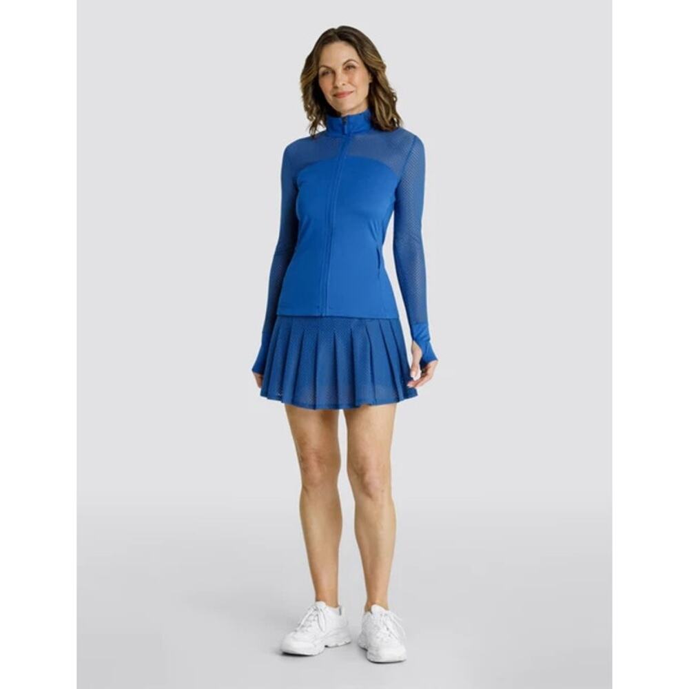NEW Tail Activewear Caryn Jacket M Full Zip Mesh UPF 50 Tennis Pickleball Golf - Picture 2 of 8